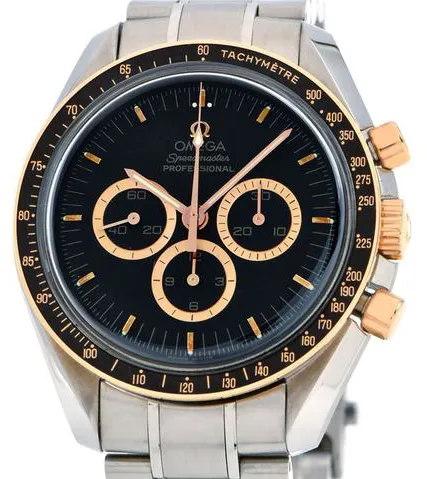 Omega Speedmaster Moon watch 3366.51.00 42mm Gold/steel Black