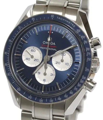 Omega Speedmaster Moonwatch 522.30.42.30.03.001 42mm Stainless steel Blue