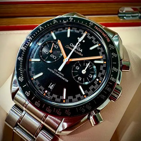 Omega Speedmaster Racing 329.30.44.51.01.002 44.25mm Stainless steel Black