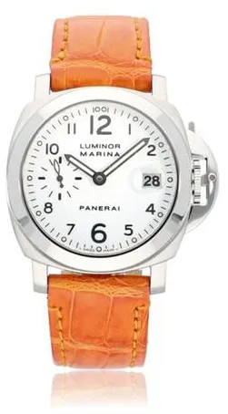 Panerai Luminor PAM 00051 40mm Stainless steel White