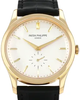 Patek Philippe Calatrava 5196J-001 Yellow gold Silver