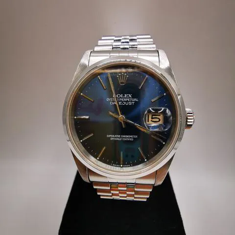 Rolex Datejust 36 16200 36mm Stainless steel Blue