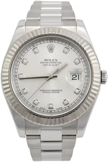 Rolex Datejust II 116334 Silver