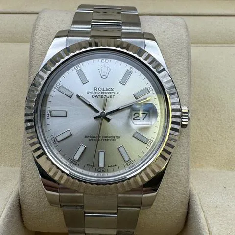 Rolex Datejust II 116334 41mm Stainless steel Silver