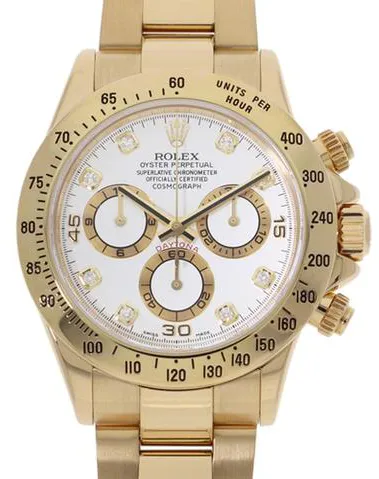 Rolex Daytona 116528G 40mm White