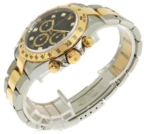 Rolex Daytona 16523G 40mm Yellow gold and Stainless steel Black 1