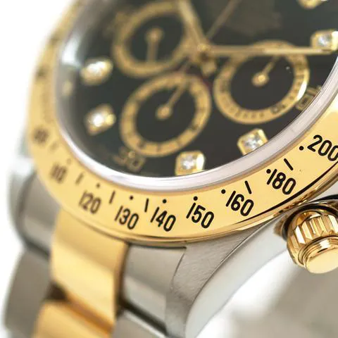 Rolex Daytona 16523G 40mm Yellow gold and Stainless steel Black 3