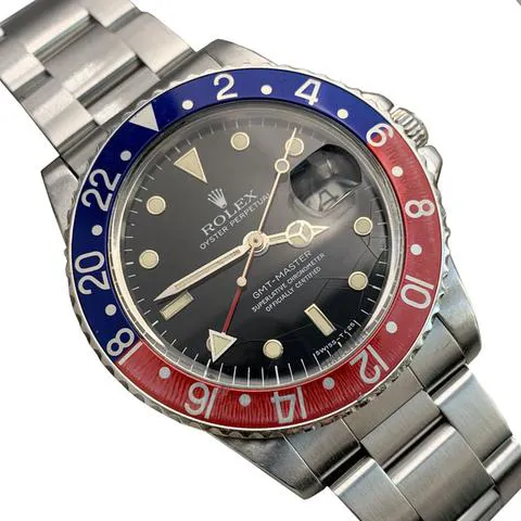 Rolex GMT-Master 16750 40mm Stainless steel Black