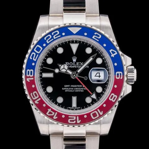 Rolex GMT-Master II 116719BLRO 40mm White gold Black