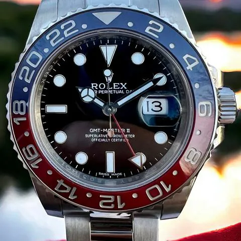 Rolex GMT-Master II 116719BLRO 40mm White gold Black