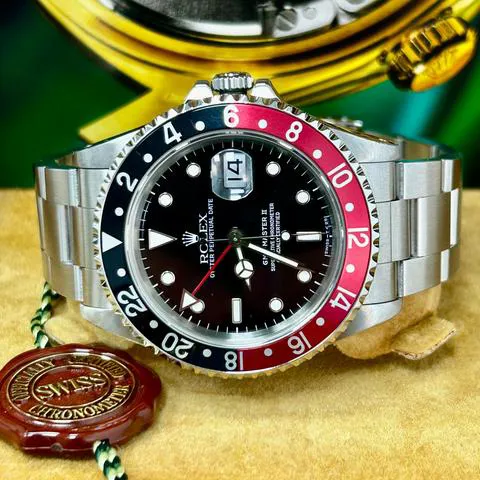 Rolex GMT-Master II 16710 40mm Stainless steel Black