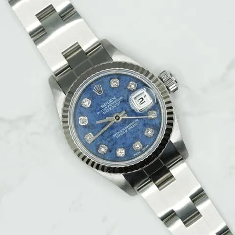 Rolex Lady-Datejust 79174 26mm Stainless steel Blue