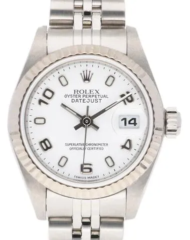 Rolex Lady-Datejust 79174 26mm Stainless steel White