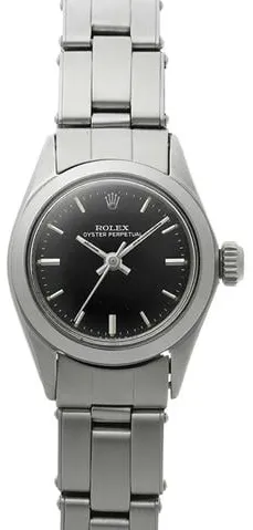 Rolex Oyster Perpetual 6618 25mm Stainless steel Black