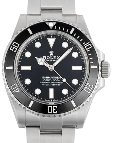 Rolex Submariner 124060 41mm Stainless steel Black