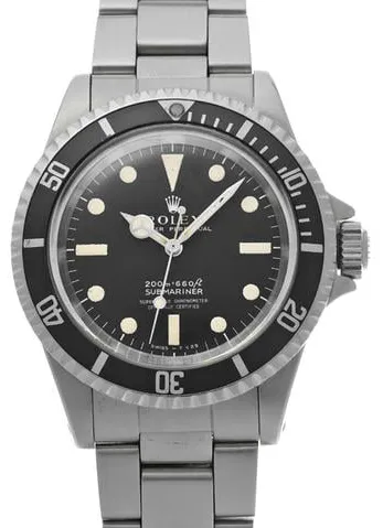 Rolex Submariner 5512 40mm Stainless steel Black