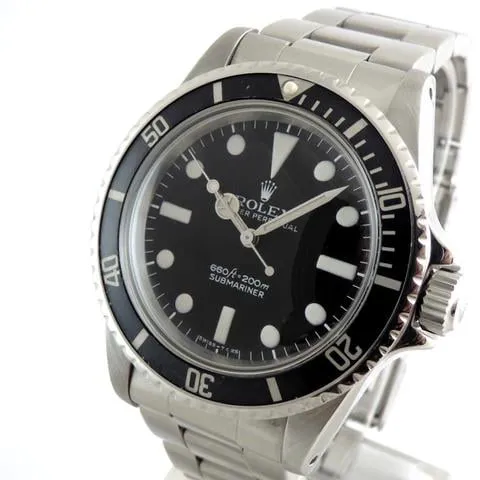 Rolex Submariner 5513 40mm Stainless steel Black