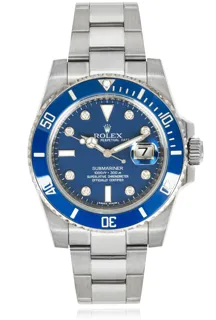 Rolex Submariner 116619LB 40mm White gold Blue