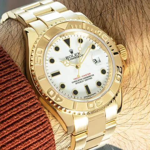 Rolex Yacht-Master 40 16628B 40mm Yellow gold White