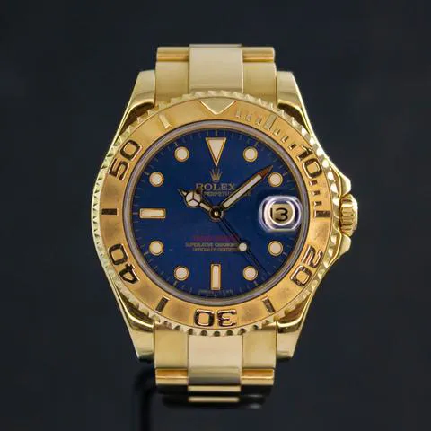 Rolex Yacht-Master 68628 35mm Yellow gold Blue