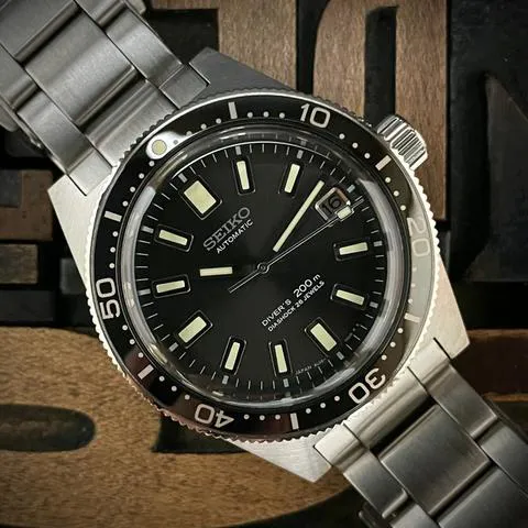 Seiko Marinemaster SLA017 Stainless steel Black