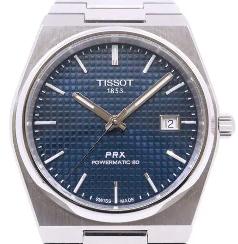 Tissot PRX T137.407.11.041.00 38mm Stainless steel Blue