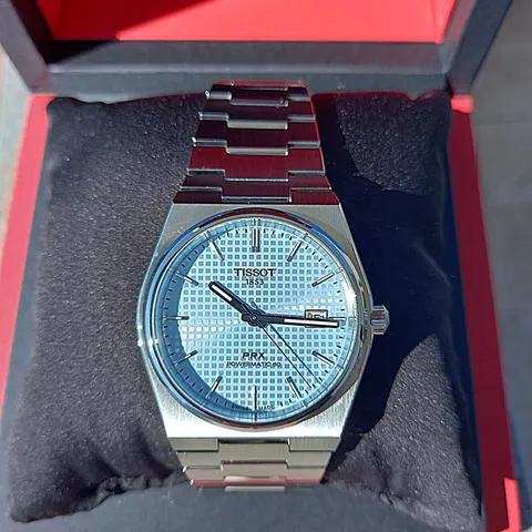 Tissot PRX T137.407.11.351.00 40mm Stainless steel Ice blue