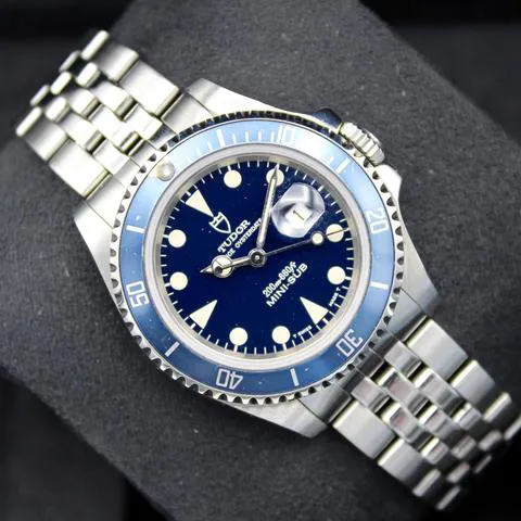 Tudor Mini Sub 73190 34mm Stainless steel Blue