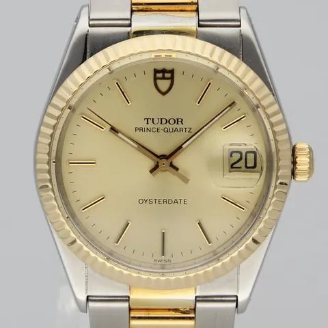 Tudor Prince Date 91513 Stainless steel Gold