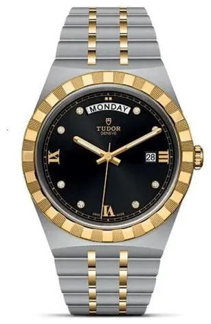 Tudor Royal M28603-0005 41mm Gold/steel Black