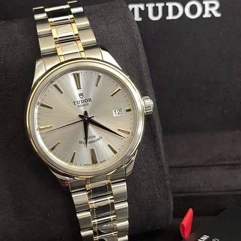 Tudor Style 12503-0001 38mm Gold/steel Silver