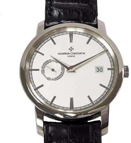 Vacheron Constantin Traditionnelle 87172/000G-9301 38mm White gold Silver