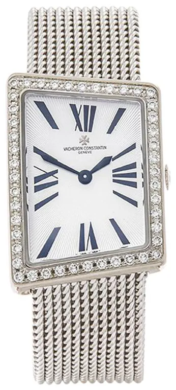 Vacheron Constantin 1972 25015/000G-9233 21mm White gold Silver