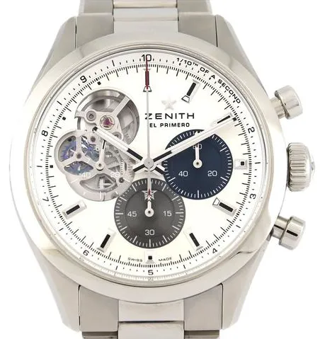 Zenith El Primero 03.3300.3604/69.M3300 Stainless steel Silver Japan |  Dealer | EveryWatch