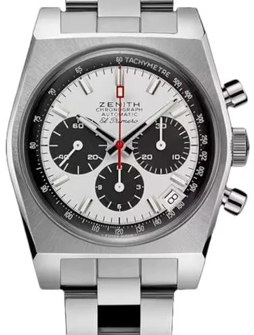 Zenith El Primero Chronomaster 03.A384.400/21.M384 37mm Steel White