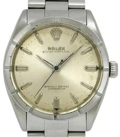 Rolex Oyster Perpetual 34 6569 34mm Steel Silver