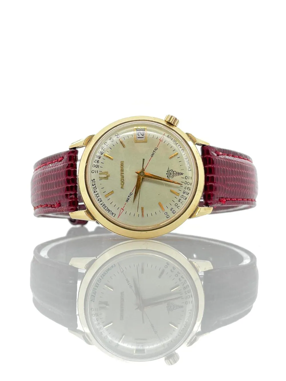 Bulova Accutron 35mm Yellow gold and Stainless steel Champagne 2