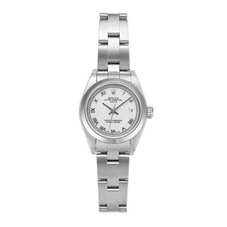 Rolex Oyster Perpetual Date 79160 Stainless steel White