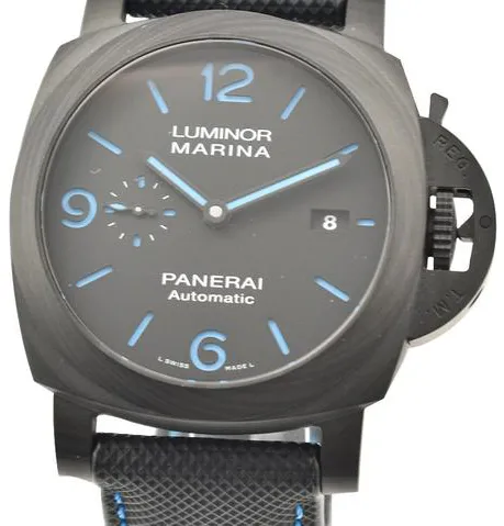 Panerai Luminor GMT Automatic PAM 01661 44mm Carbon fiber Black