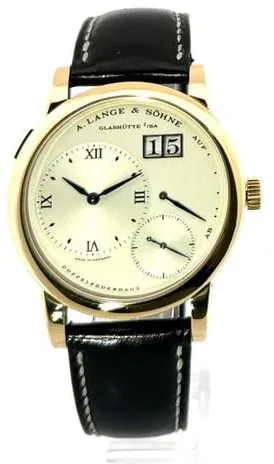 A. Lange & Söhne Lange 1 101.022 38.5mm Yellow gold Silver