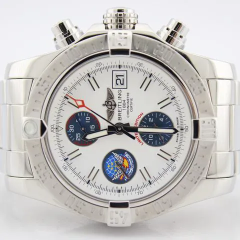 Breitling Avenger A13381 43mm Stainless steel White