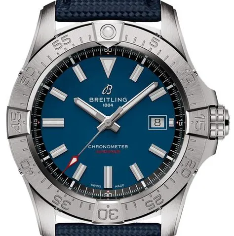 Breitling Avenger A17328101C1X1 42mm Stainless steel Blue