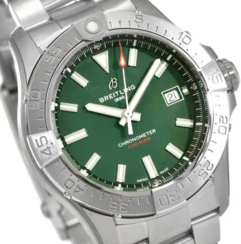 Breitling Avenger A17328101L1A1 42mm Stainless steel Green