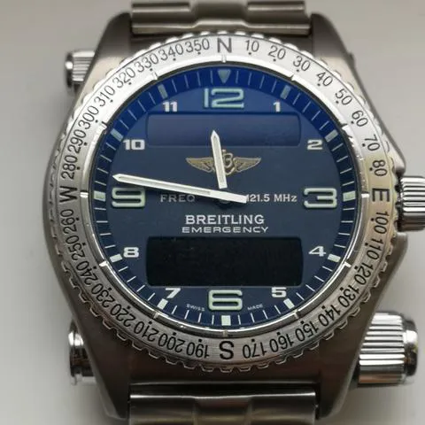 Breitling Emergency E56121 1.625mm Titanium Blue 3