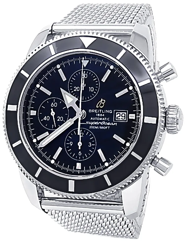 Breitling Superocean Heritage A13320 46mm Stainless steel Black