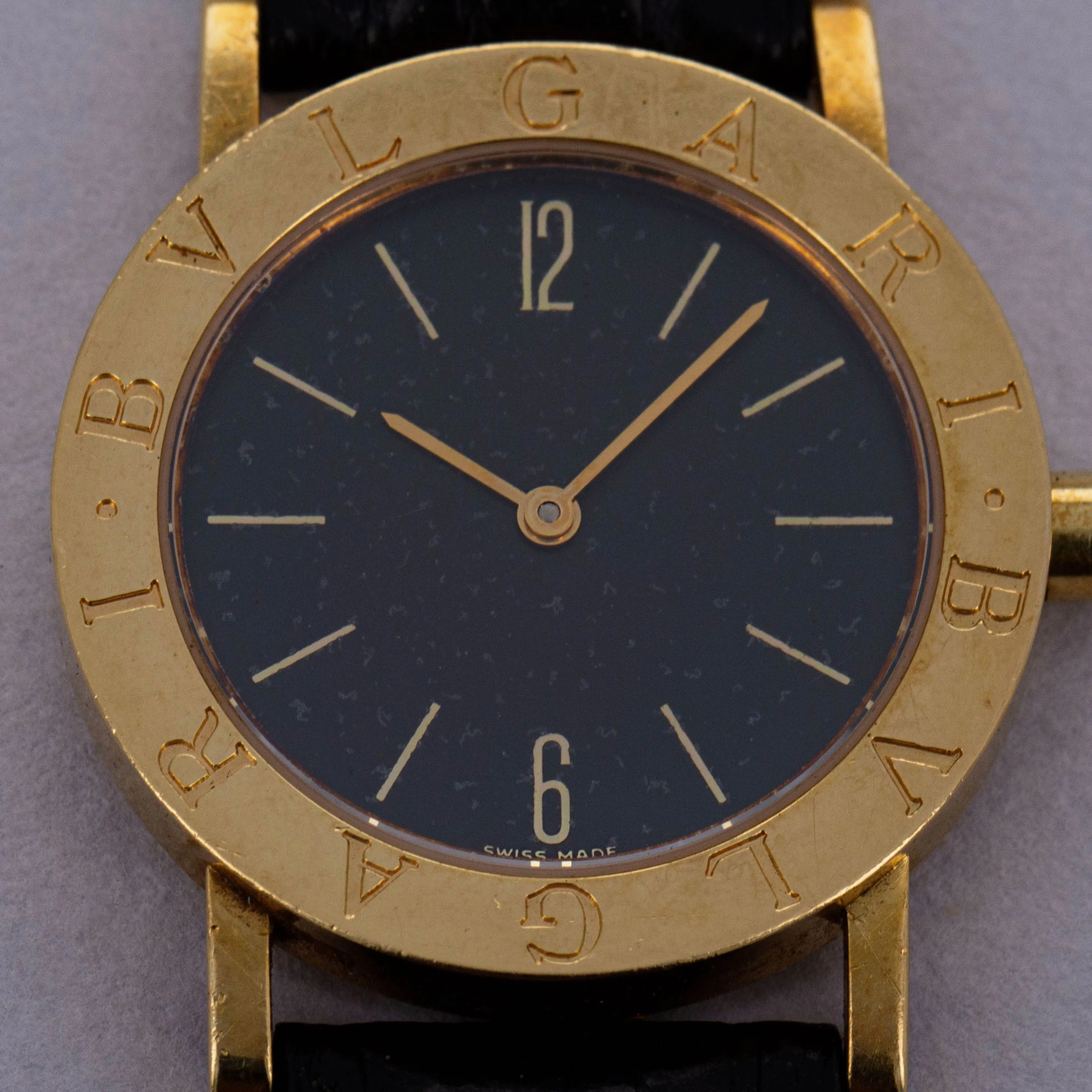 Bulgari Bulgari BB 33 GL 30mm Yellow gold Black 11