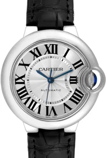 Cartier Ballon Bleu W6920085 Stainless steel White