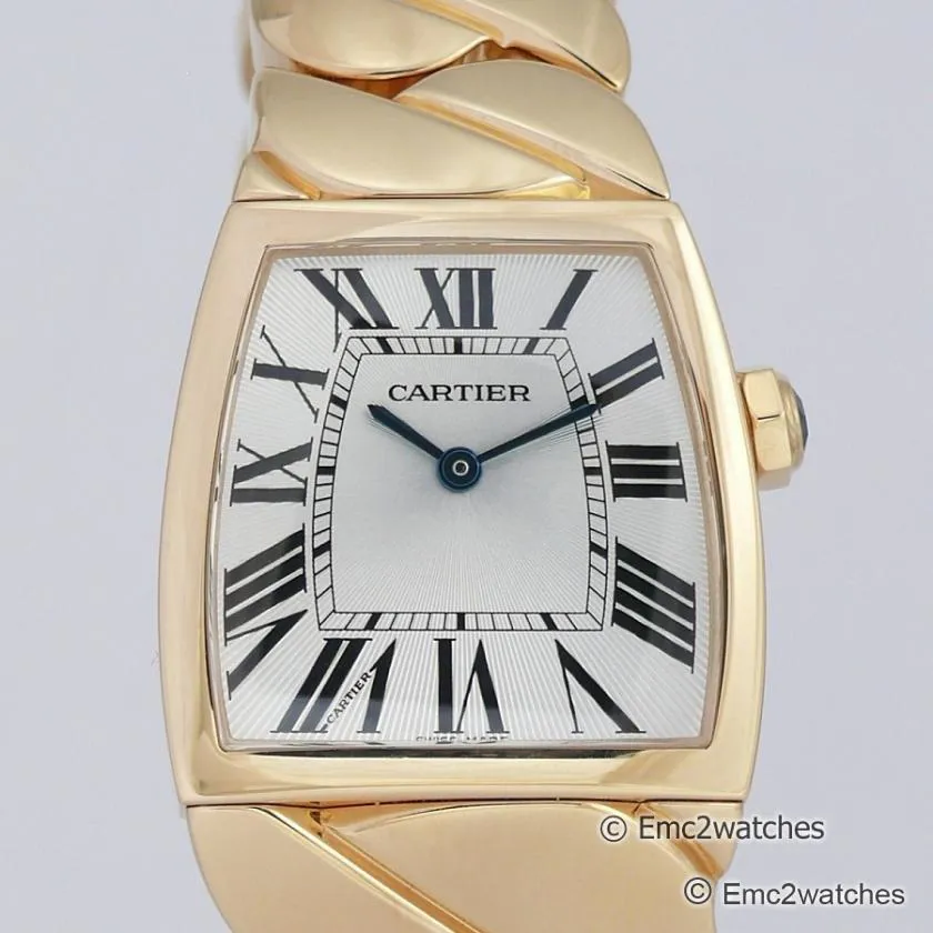 Cartier La Dona 28mm Yellow gold Silvered