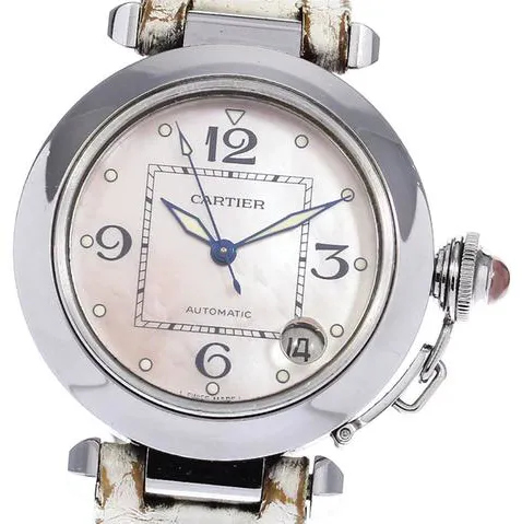 Cartier Pasha W3106499 35mm Steel Pink