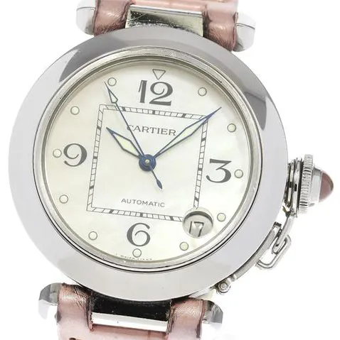 Cartier Pasha W3106499 35mm Steel Pink